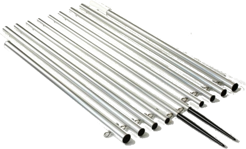 Lee's AP3716XS - 17 ft H.D. Sidewinder Outrigger Poles