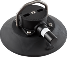 152mm SeaSucker Black Vacuum Mount with Stainless Steel D-Ring