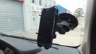 SeaSucker Heavy-Duty RAM LARGE Smartphone Mount with Samsung Smartphone in its cradle