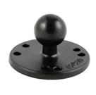 RAM 2.5" Round Base with 1" Ball (RAM-B-202U)