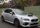 SeaSucker Mini Bomber fitted to Subaru WRX STI