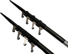 1 x CT3920-9003 20 ft Carbon Fibre Telescopic Jr Wishbone Outrigger poles (two poles in the box pre fitted with Stainless Steal Runners)