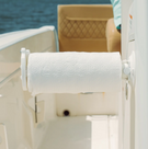 SeaSucker Paper Towel Holder in White