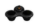 SeaSucker 2-Cup Holder Black - Vertical Mount product photo
