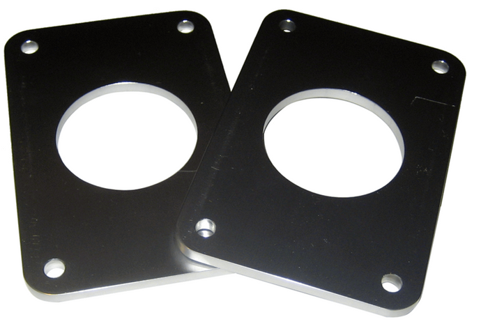 Backing Plates for Lee's Sidewinder Bolt-On Lay-Down Outrigger Holders (SW9901)