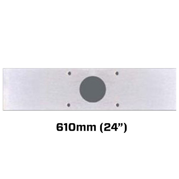 Weld-In Backing Plates 610mm (24") For Lee's Sidewinder Outriggers (SW9903-0024)