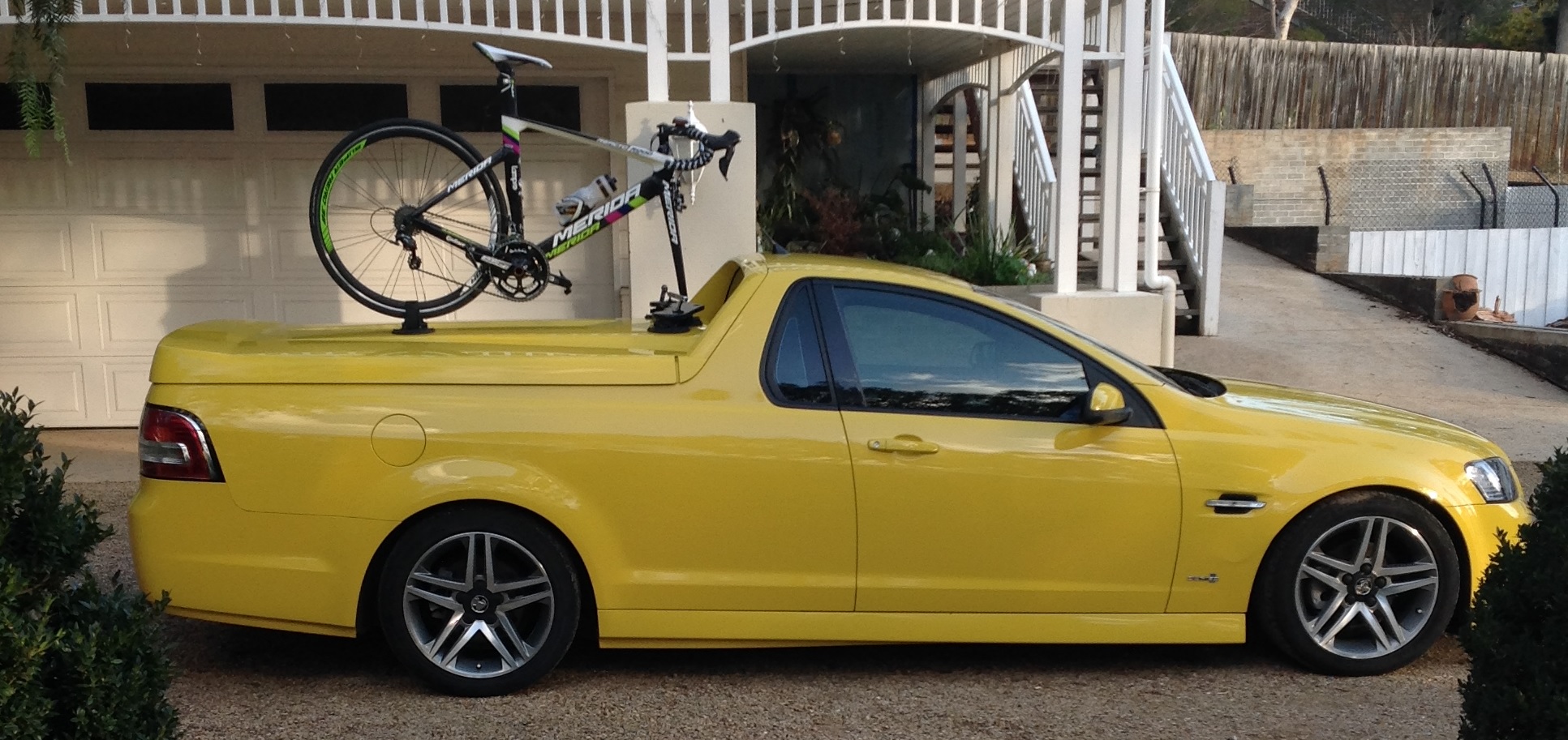 Holden Ute SV6 Bike Rack Our Customer's Car SeaSucker Down Under