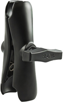RAM Mount Standard Length Aluminum Double Socket Arm for 1.5/" Ball RAM-201U