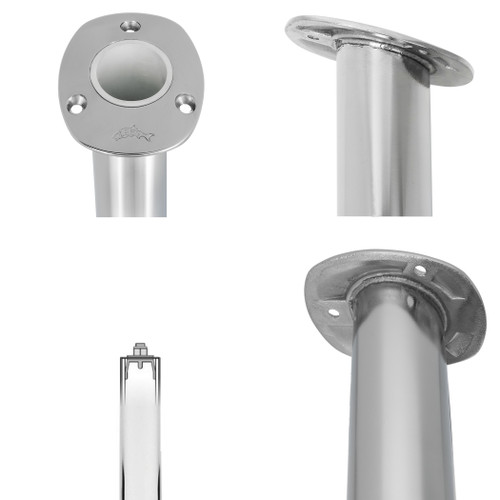 Lee's 15 DEG HEAVY Flush Mount Rod Holder Swivel Base