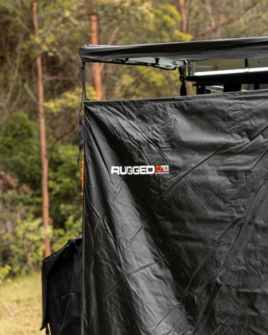 Rugged 4x4 Car Mounted Shower Tent
