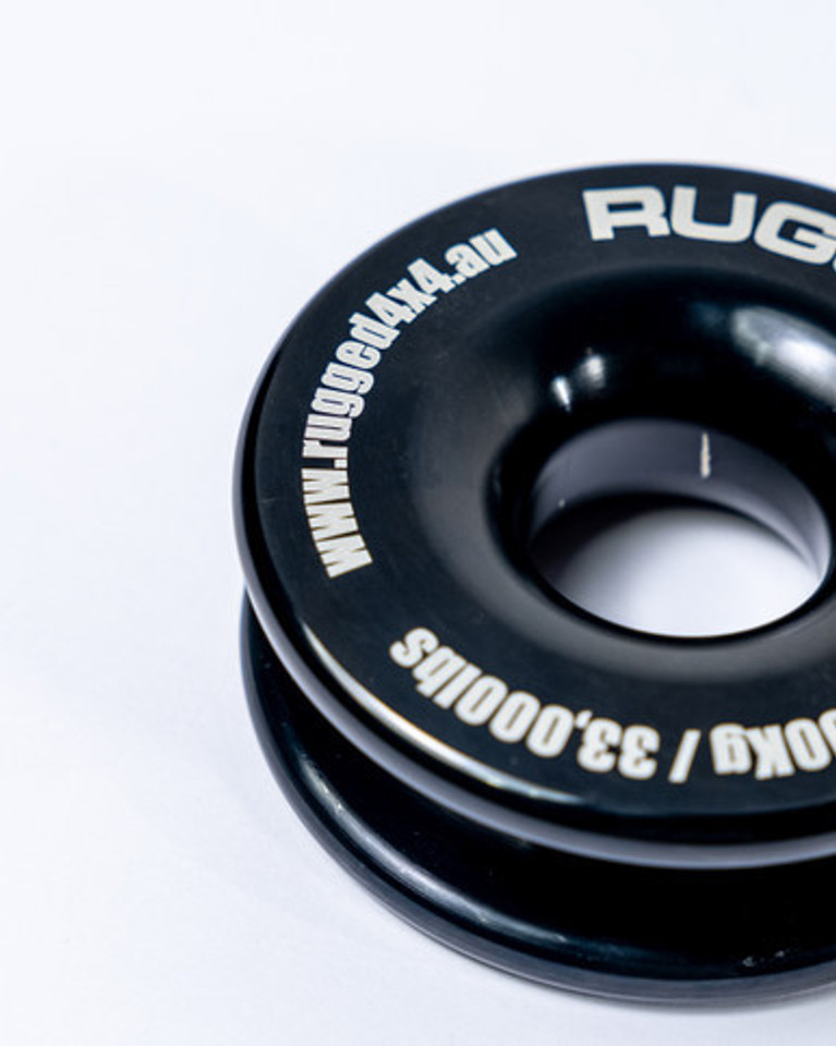 Rugged 4x4 Adventure Gear 15T Winch Pulley Ring 