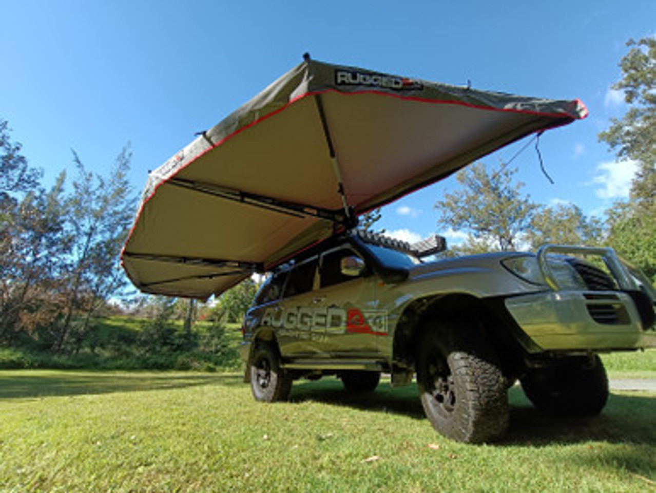 Rugged 4x4 Adventure Gear Rugged 4x4 Platinum 2m 180 Semi Automatic Opening (Fabric UVE95+%) 