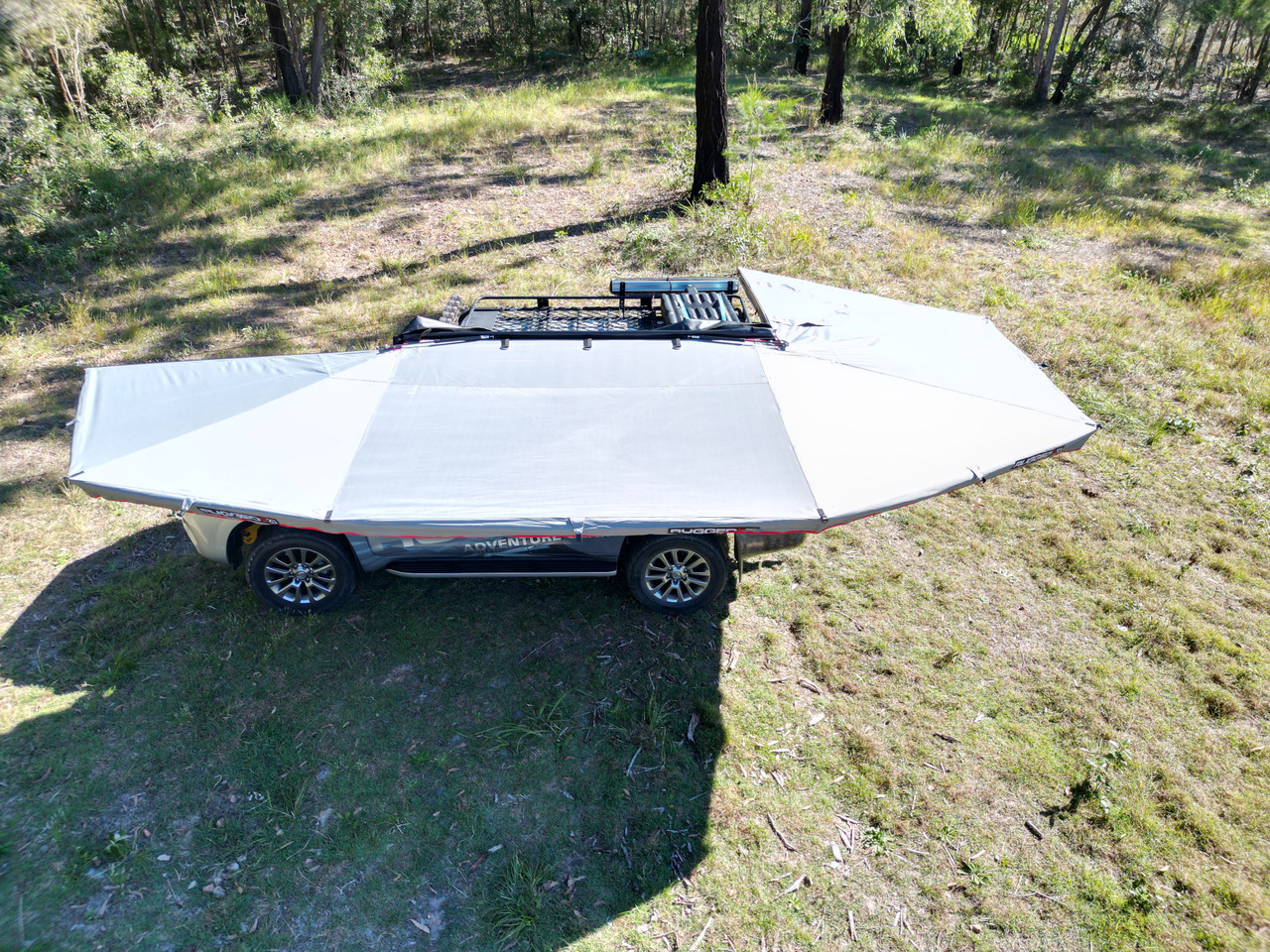 Rugged 4x4 Adventure Gear Rugged 4x4 2.5m 270 Semi Automatic Opening (UVE95+%)  Rugged 4x4 Adventure Gear Rugged 4x4 2.5m 270 Semi Automatic Opening (UVE95+%)