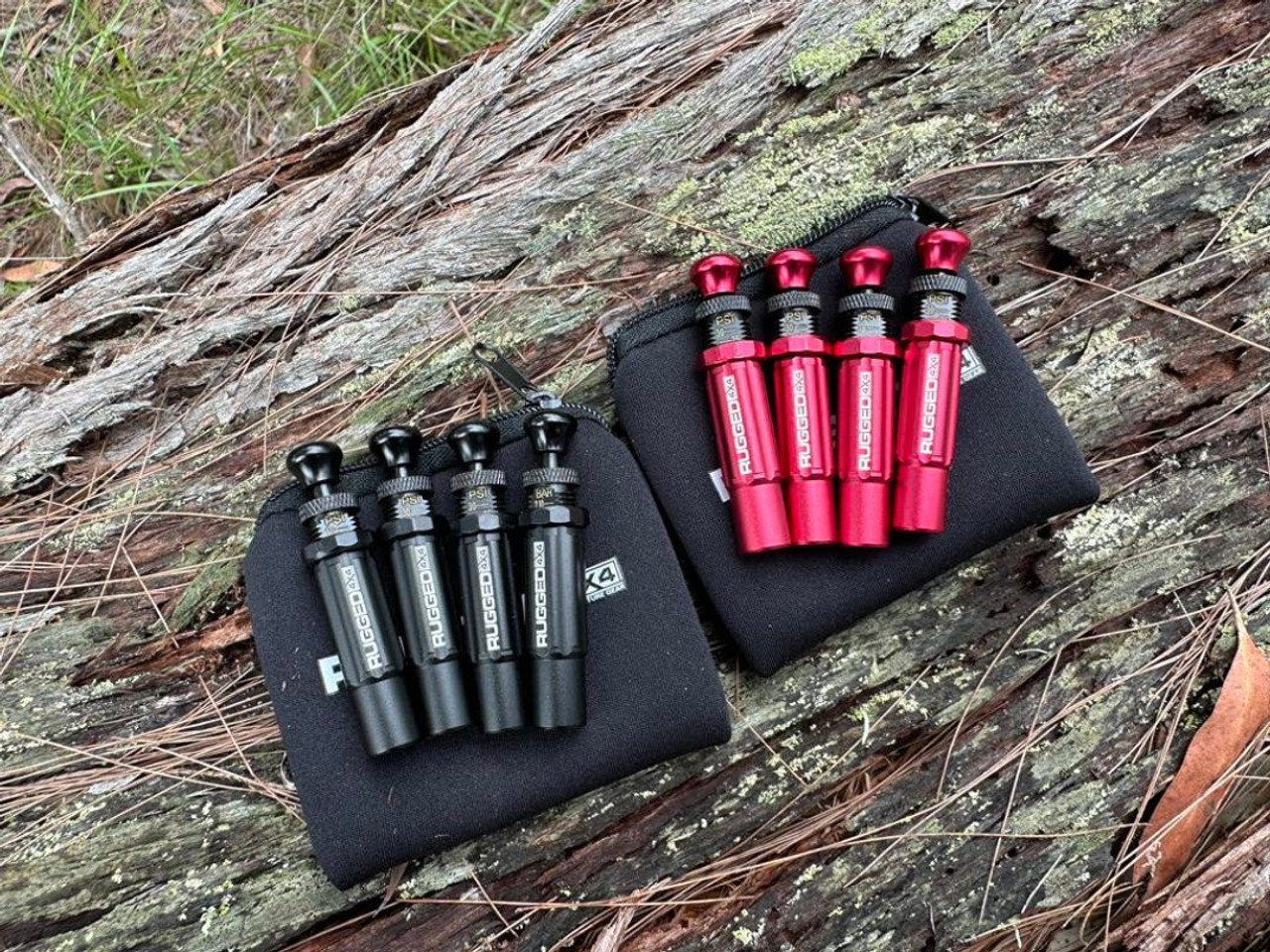 Rugged 4x4 Adventure Gear Set & Forget Tyre Deflators  Rugged 4x4 Adventure Gear Set & Forget Tyre Deflators