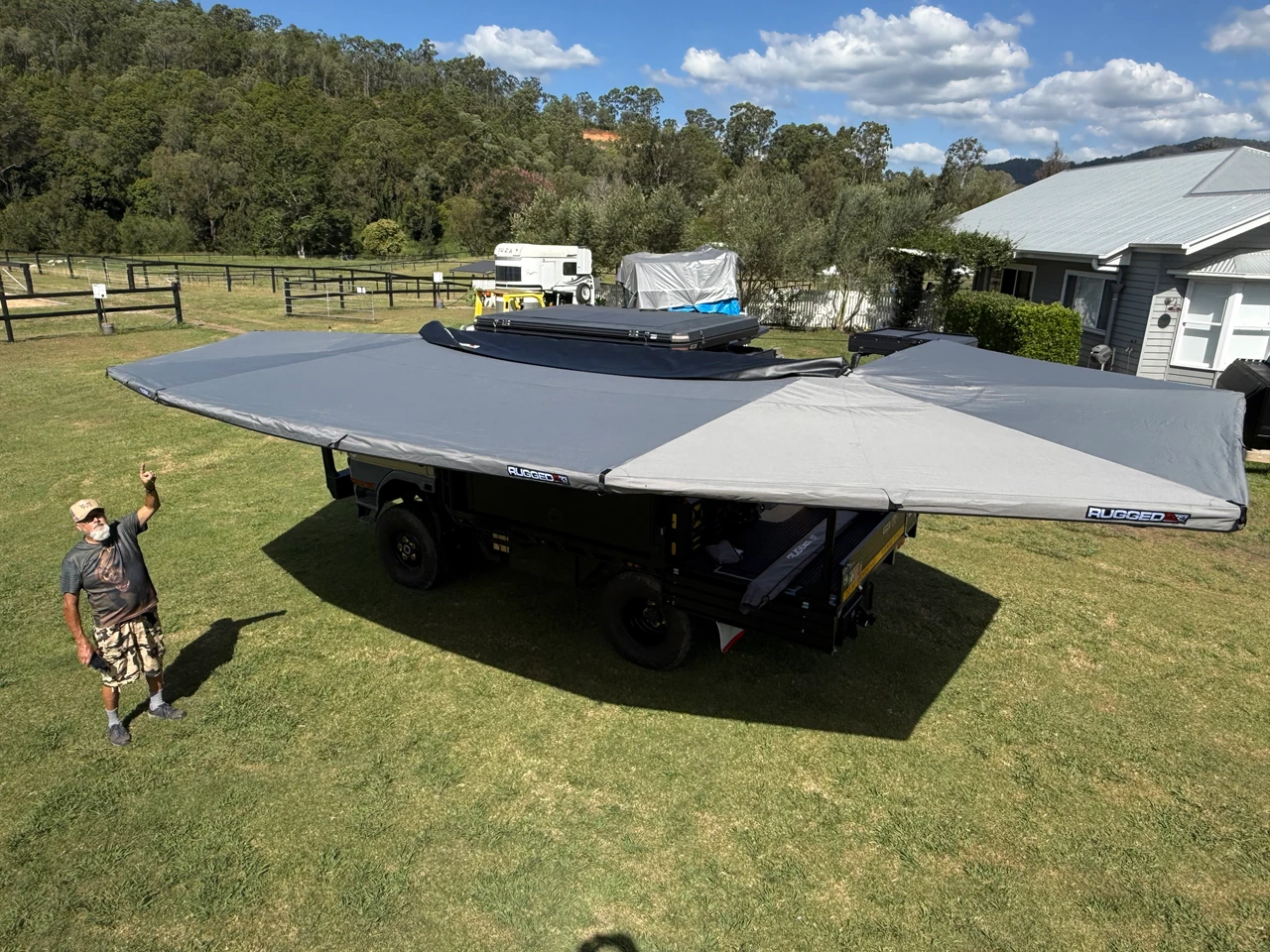 Rugged 4x4 Max 3.5m 270 Degree Awning