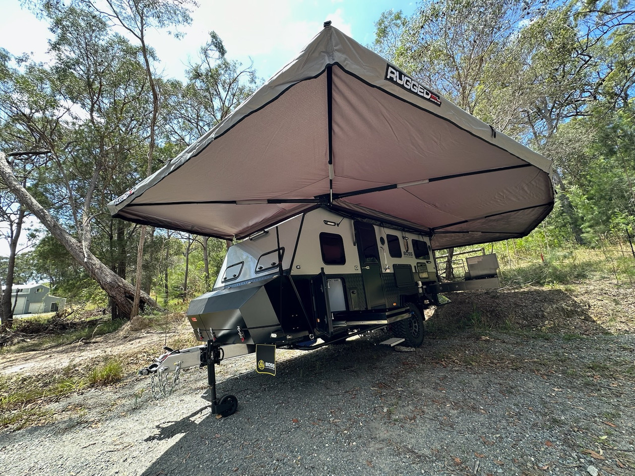 Rugged 4x4 Adventure Gear Rugged 4x4 Max 540  Freestanding Camper Awning (Email: sales@rugged4x4.au for shipping or install costs) 