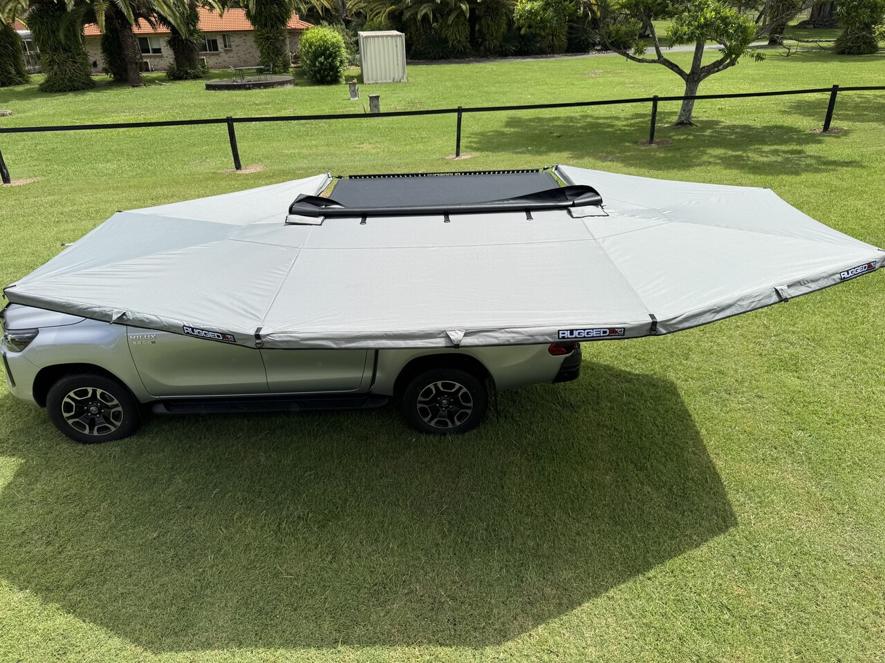 Rugged 4x4 2.3m Mini Max 540 Awning  (Fabric UVE95+%)