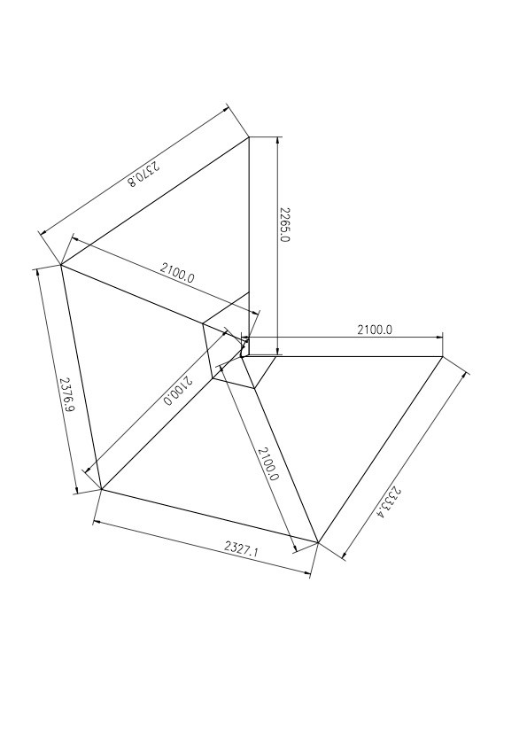 Rugged 4x4 Platinum 2.3m 230 Semi Automatic Opening Freestanding Awning