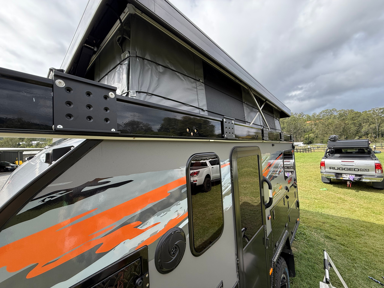 Quick Fit Max Camper Awning Bracket Large (Single Bracket)