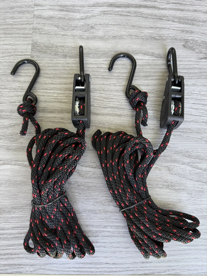 Rugged 4x4 Awning Tension Ratchet Ropes (Pair)