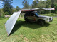 2.4m Individual Awning Wall (Red Trim)