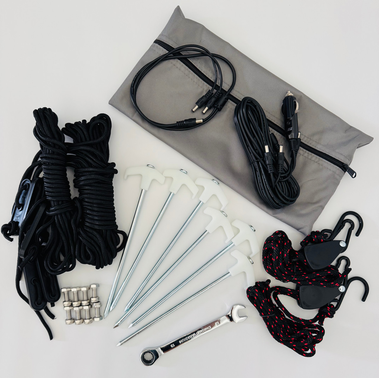 Awning Peg and Rope Kit
