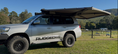 230 degree semi-automatic 4WD awning