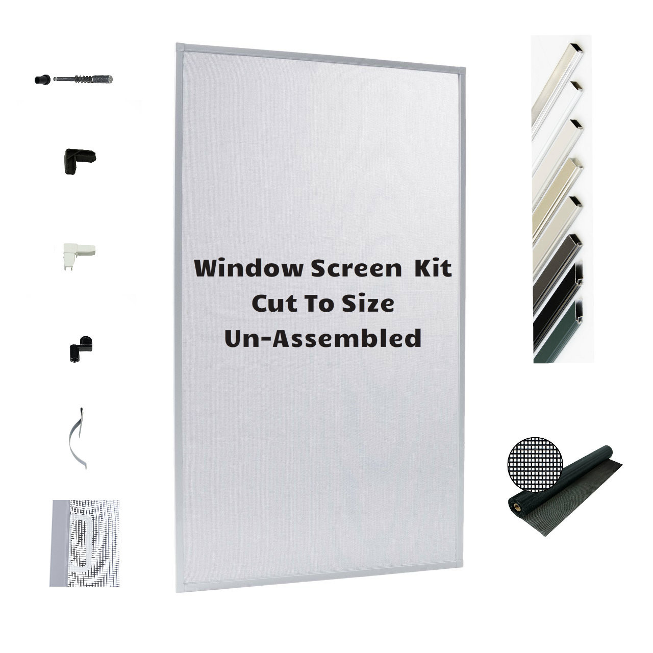 window screen replacement kit