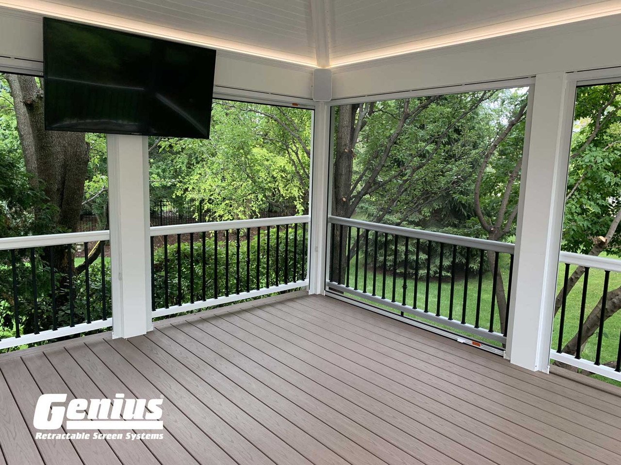 retractable porch screens commercial