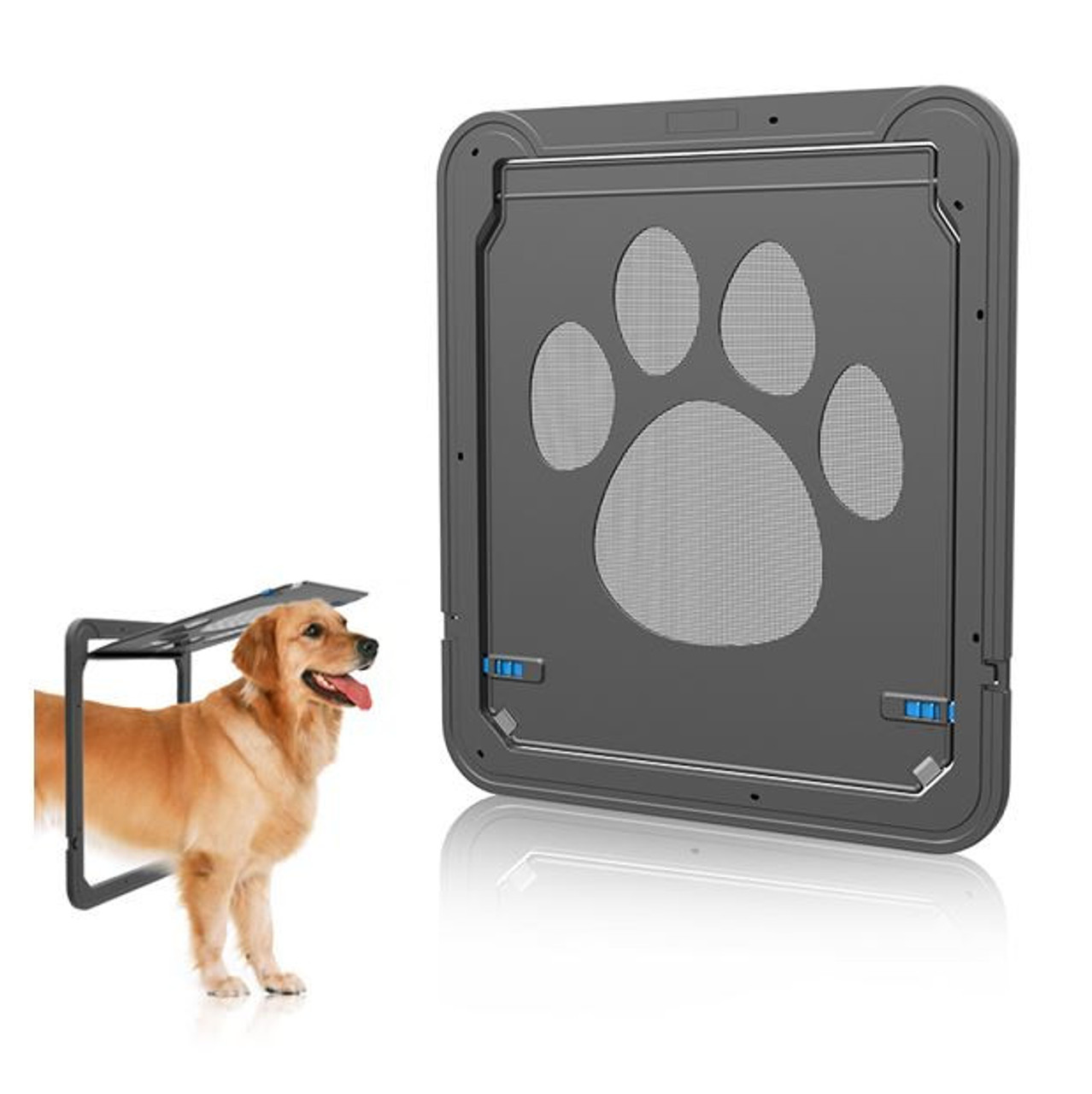 pet door for window screen