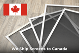 Top-Quality Window and Door Screens Now Available in Canada