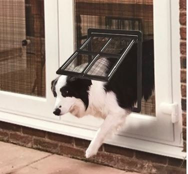 Pet & Cat Door For Screen Door Install A Pet Screen Door Metro Screenworks