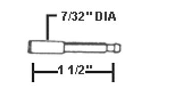 Big Head Plunger Bolt Set 100 Pcs For 3/4 Frame