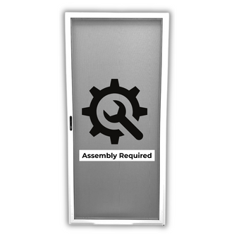 Unassembled Samson Sliding Screen Door