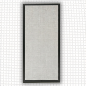 Porch Screen Panels With Charcoal Fiberglass Mesh