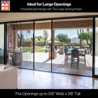 The Zig Zag Two is ideal for large openings 