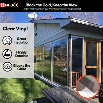 Clear Vinyl Roll- Tinted