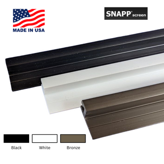 SNAPP PVC Track - 94" Porch Screen Sticks