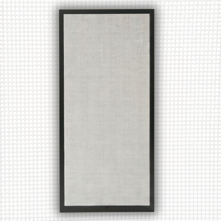 Porch Screen Panels With Charcoal Fiberglass Mesh