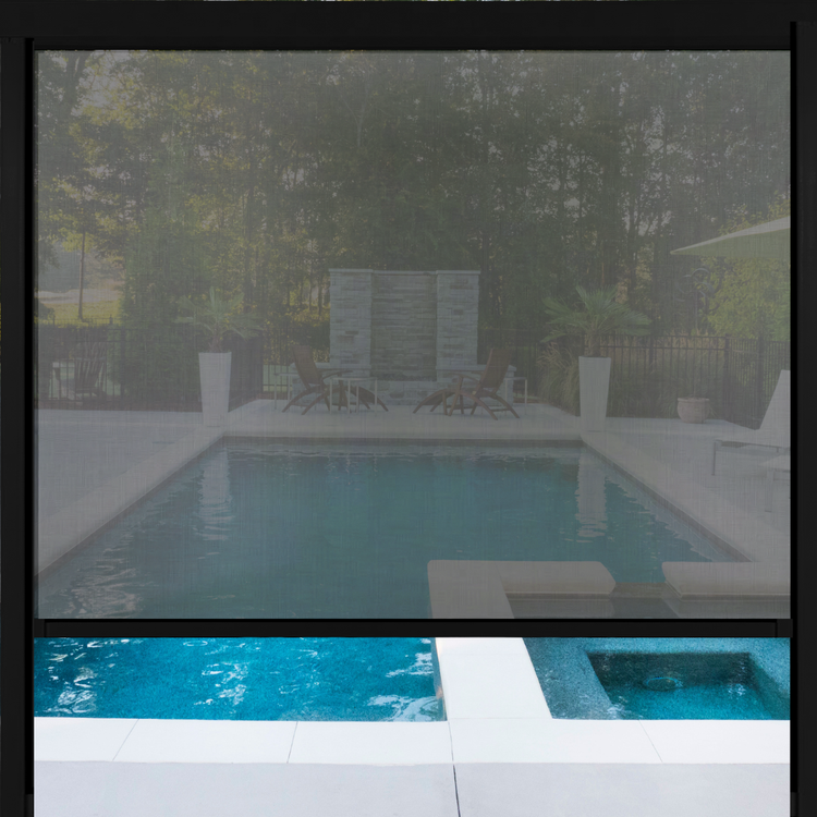 Elite Motorized Retractable Exterior Screen