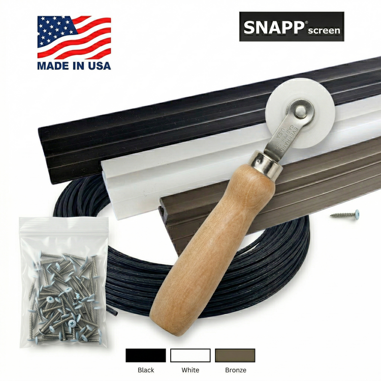 SNAPP PVC Track Porch Screen Kit