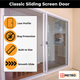 Classic Sliding Screen Door - Assembled