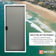 Classic Sliding Screen Door - Assembled