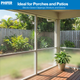 Florida Glass can be used on porches