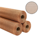 Roll of the Brite Bronze screen mesh with swatch sample 