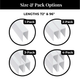Side & Pack Options for Lengths 72 and 96 Inches