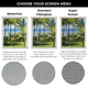 Genius® Retractable Window Screens