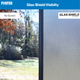 Visibility comparison between no screen and Florida Glass