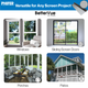 BetterVue has many applications including windows, sliding screen doors, porches and patios