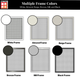 Super Screen Complete Window Screen Frame color options 